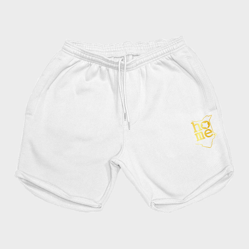 Men's Long Shorts - White (Heavy Fabric)