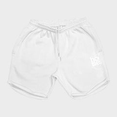 Men's Long Shorts - White (Heavy Fabric)