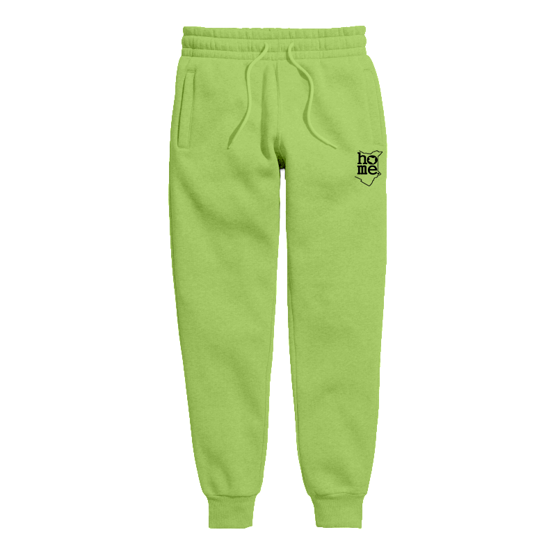 home_254 KIDS SWEATPANTS PICTURE FOR MINT GREEN IN HEAVY FABRIC WITH BLACK CLASSIC PRINT