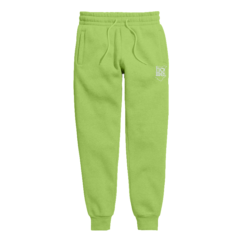 home_254 KIDS SWEATPANTS PICTURE FOR MINT GREEN IN HEAVY FABRIC WITH SILVER CLASSIC PRINT