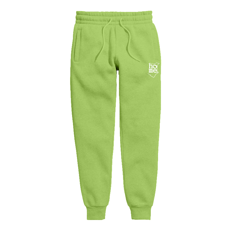 home_254 KIDS SWEATPANTS PICTURE FOR MINT GREEN IN HEAVY FABRIC WITH WHITE CLASSIC PRINT