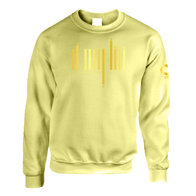 Kids Sweatshirt - Canary Yellow (Heavy Fabric)