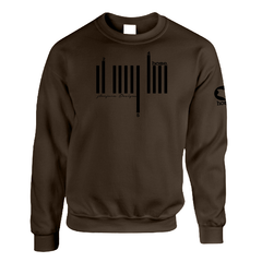 Sweatshirt - Dark Brown (Mid-Heavy Fabric)