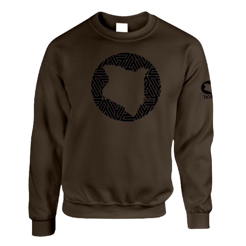 Kids Sweatshirt - Dark Brown (Heavy Fabric)