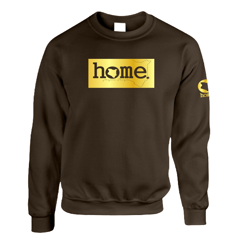 Kids Sweatshirt - Dark Brown (Heavy Fabric)