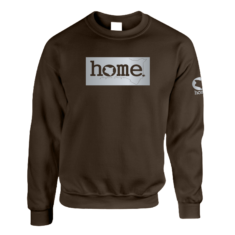 Kids Sweatshirt - Dark Brown (Heavy Fabric)