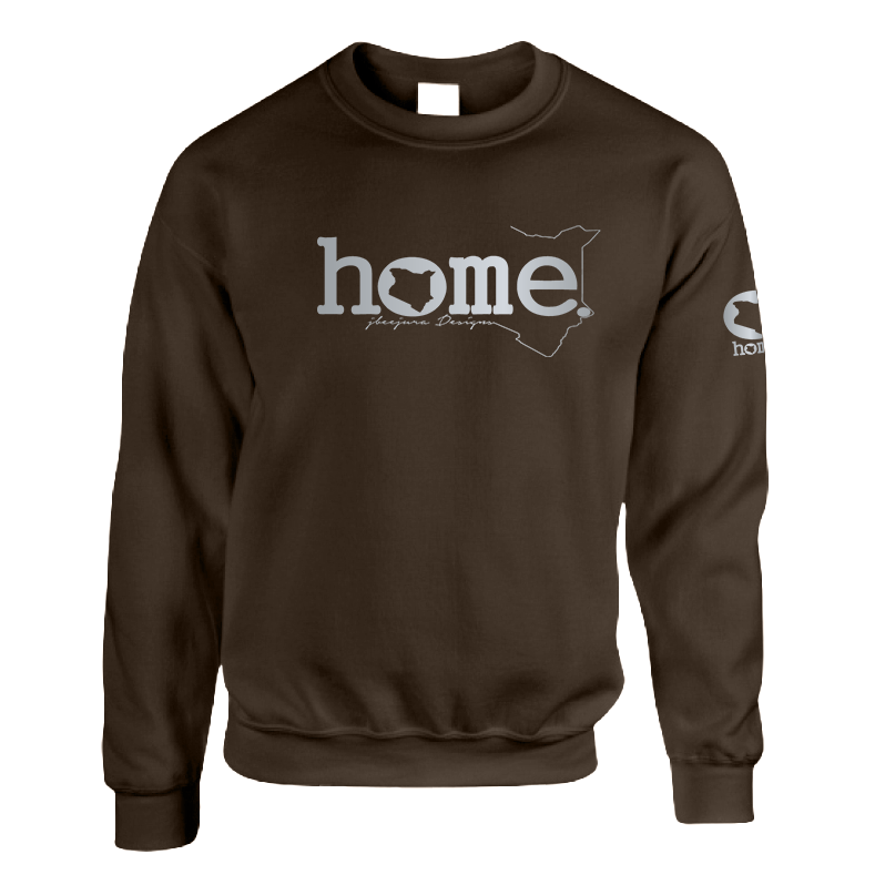 Kids Sweatshirt - Dark Brown (Heavy Fabric)