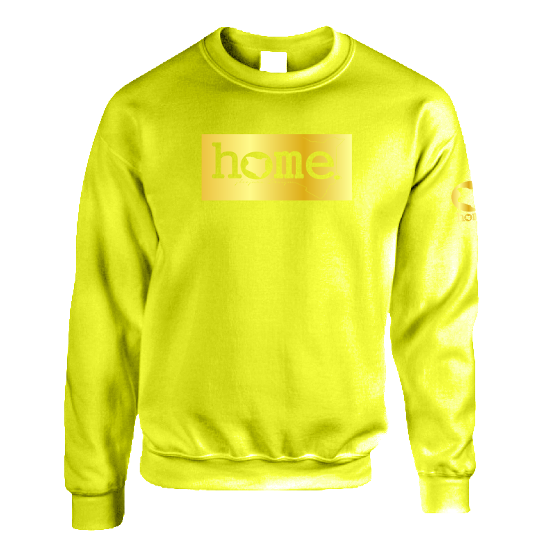 Kids Sweatshirt - Lime Green (Heavy Fabric)