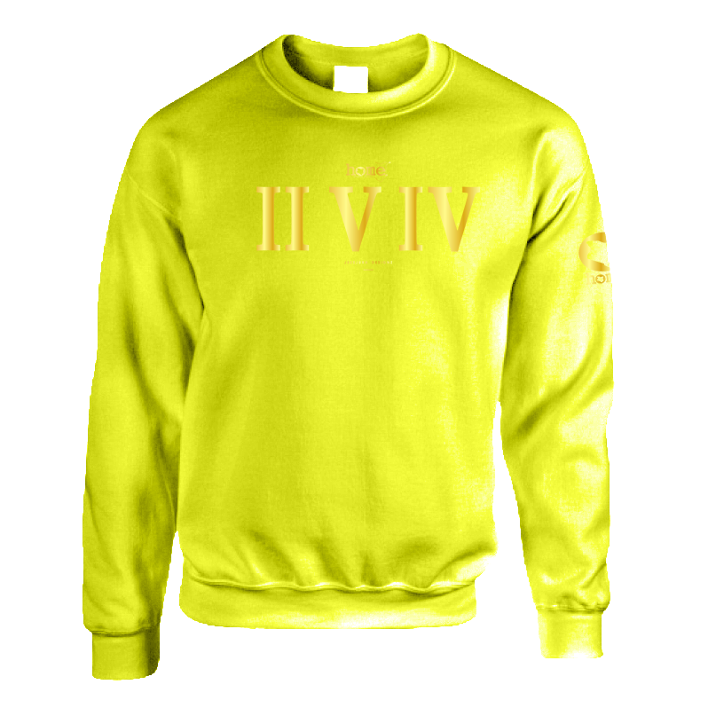 Kids Sweatshirt - Lime Green (Heavy Fabric)