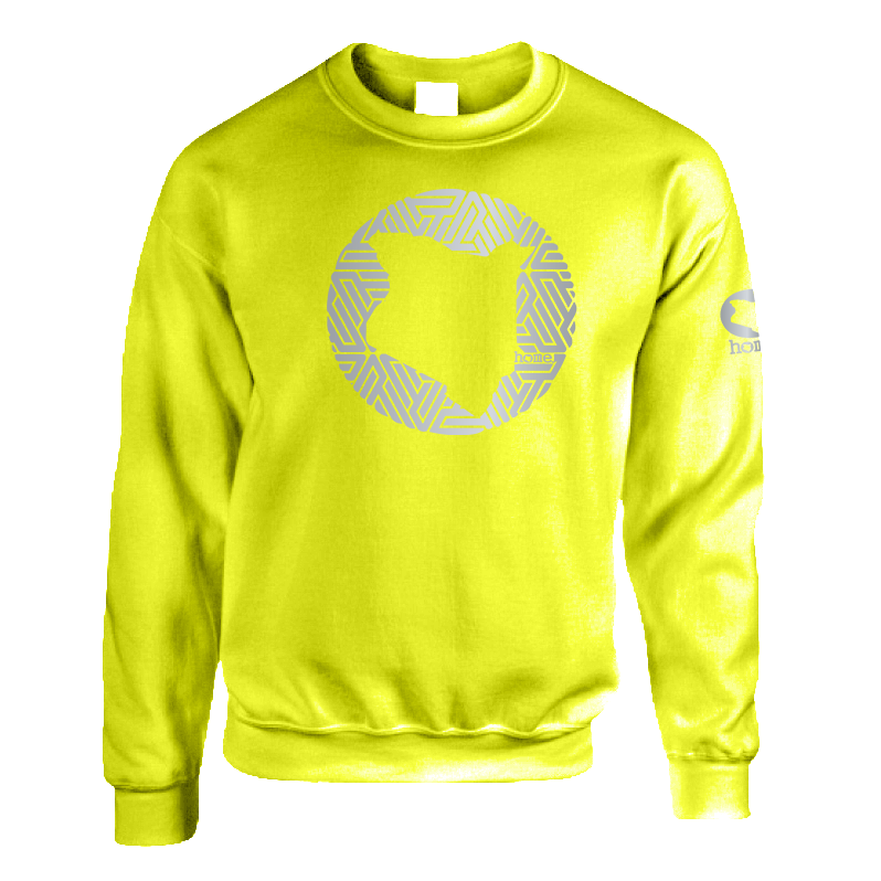 Kids Sweatshirt - Lime Green (Heavy Fabric)