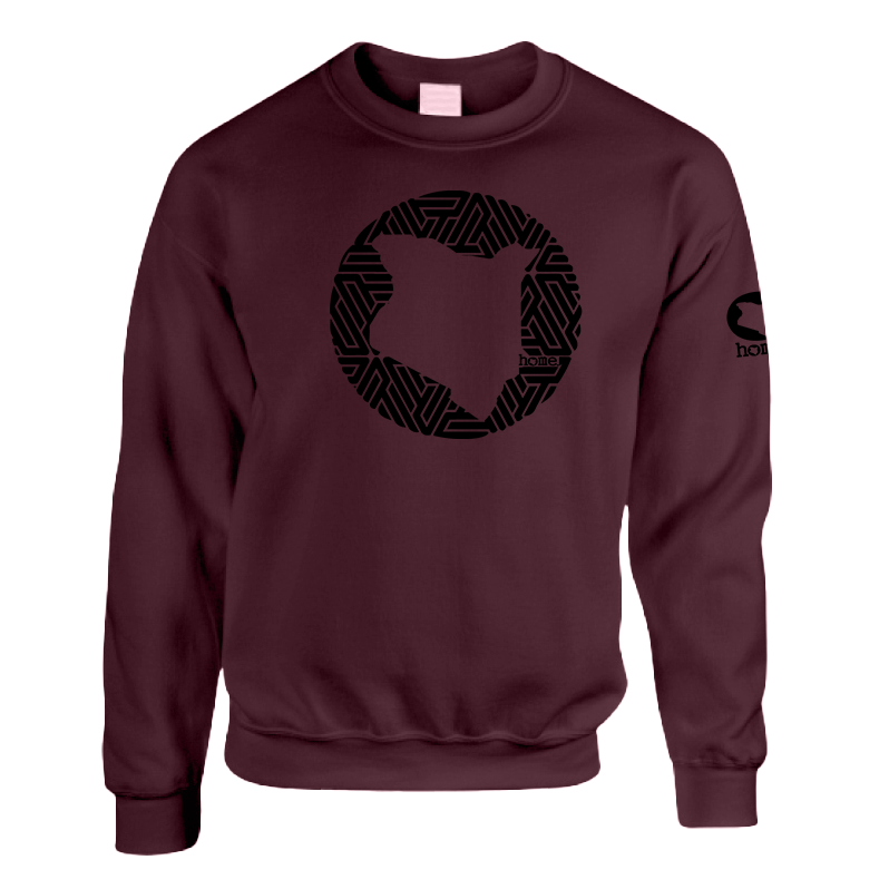 Kids Sweatshirt - Maroon (Mid-Heavy Fabric)