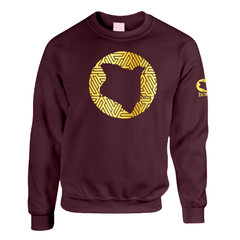 Sweatshirt - Maroon (Mid-Heavy Fabric)