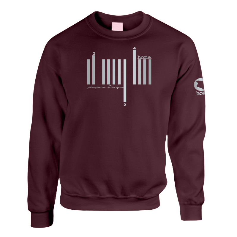 Kids Sweatshirt - Maroon (Mid-Heavy Fabric)