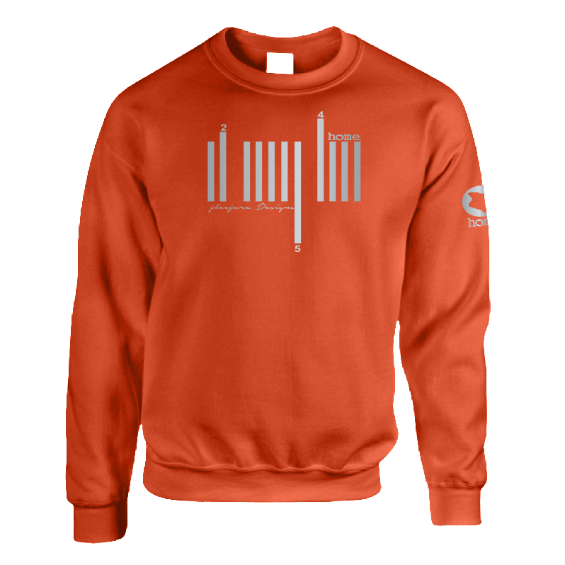 Kids Sweatshirt - Orange (Heavy Fabric)