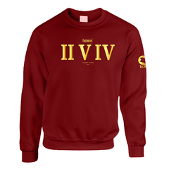 Sweatshirt - Maroon Red (Heavy Fabric)