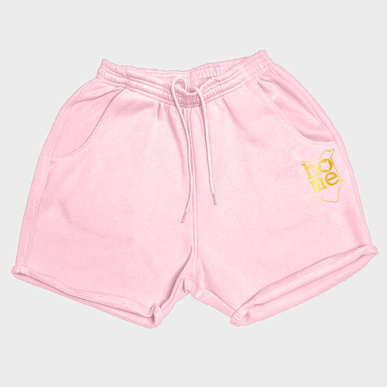 Women's Booty Shorts - Crepe Pink (Heavy Fabric)