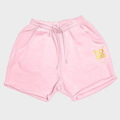 Women's Booty Shorts - Crepe Pink (Heavy Fabric)