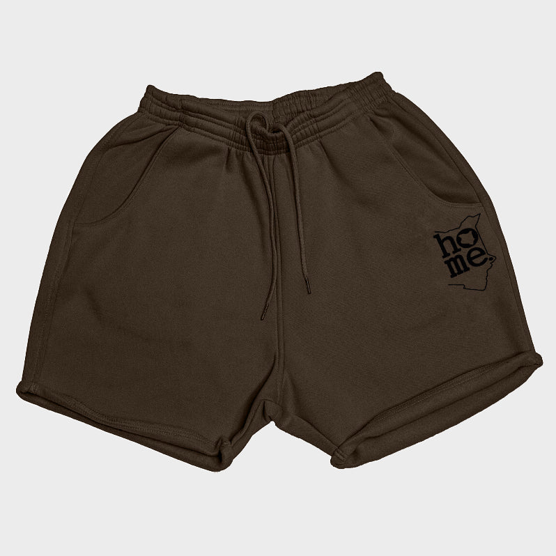 Women's Booty Shorts - Dark Brown (Heavy Fabric)