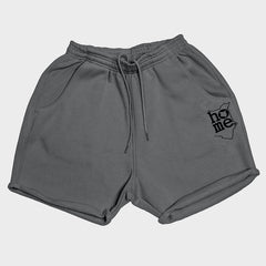 Women's Booty Shorts - Dark Grey (Heavy Fabric)