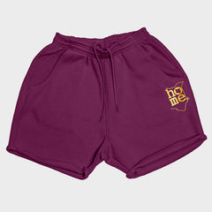 Women's Booty Shorts - Fuchsia (Heavy Fabric)