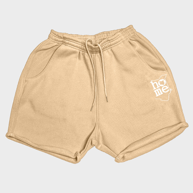 Women's Booty Shorts - Light Brown (Heavy Fabric)