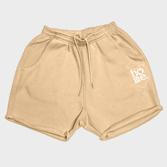 Women's Booty Shorts - Light Brown (Heavy Fabric)