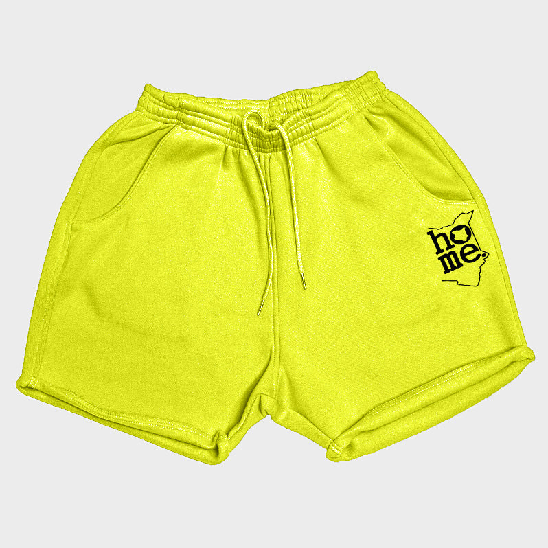 Women's Booty Shorts - Lime Green (Heavy Fabric)