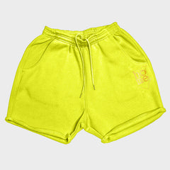 Women's Booty Shorts - Lime Green (Heavy Fabric)