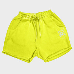 Women's Booty Shorts - Lime Green (Heavy Fabric)