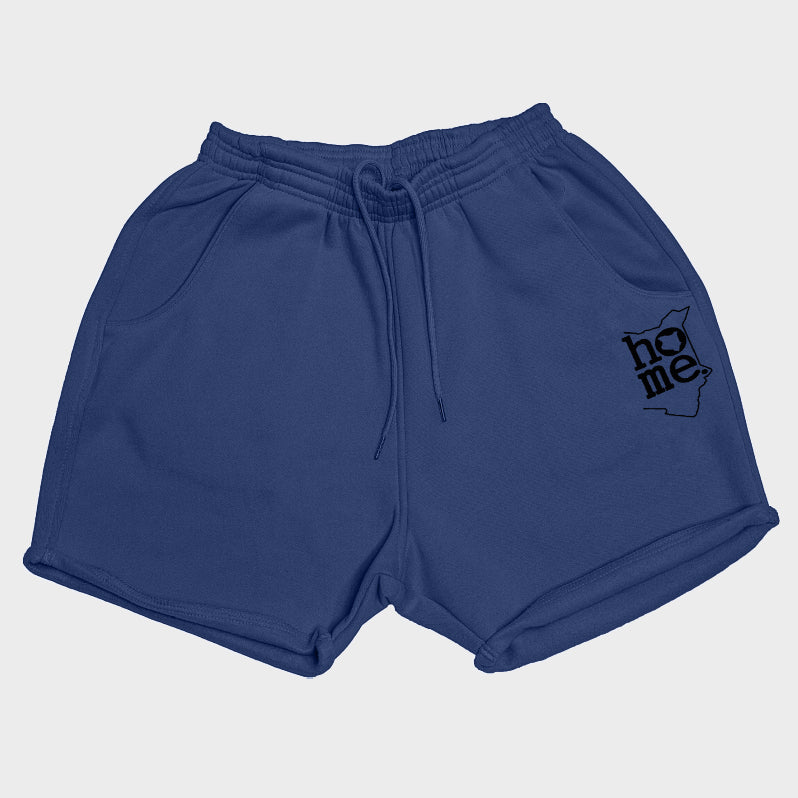 Women's Booty Shorts - Navy Blue  (Heavy Fabric)