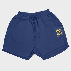 Women's Booty Shorts - Navy Blue  (Heavy Fabric)