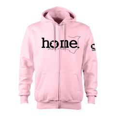 Zip-up Hoodie - Crepe Pink (Heavy Fabric)