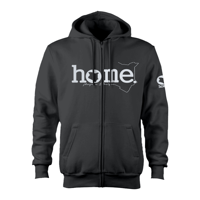 Zip-up Hoodie - Dark Grey (Heavy Fabric)