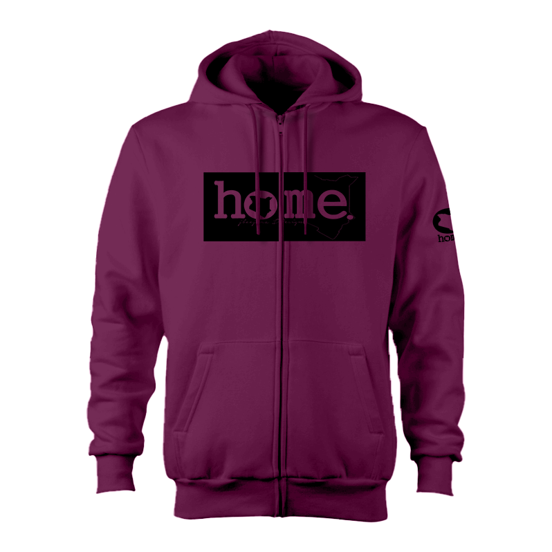 Zip-up Hoodie - Fuchsia(Heavy Fabric)