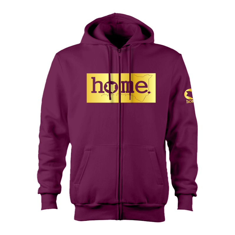 Zip-up Hoodie - Fuchsia(Heavy Fabric)