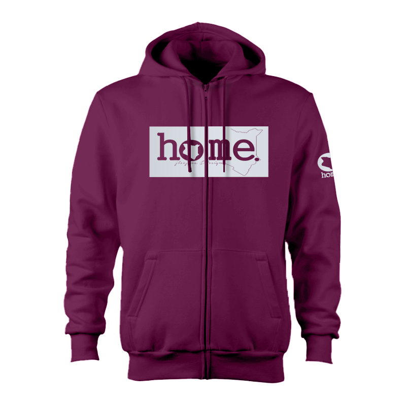 Zip-up Hoodie - Fuchsia(Heavy Fabric)