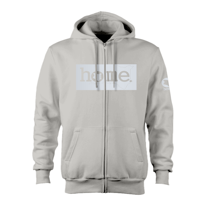 Zip-up Hoodie - Gravel (Heavy Fabric)