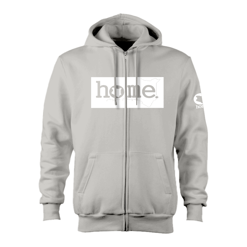 Zip-up Hoodie - Gravel (Heavy Fabric)