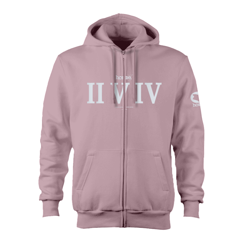 Zip-up Hoodie - Lavender (Heavy Fabric)