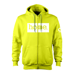 Zip-up Hoodie - Lime Green (Heavy Fabric)