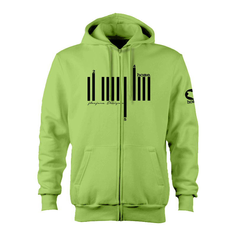 Kids Zip-Up Hoodie  - Mint Green (Heavy Fabric)