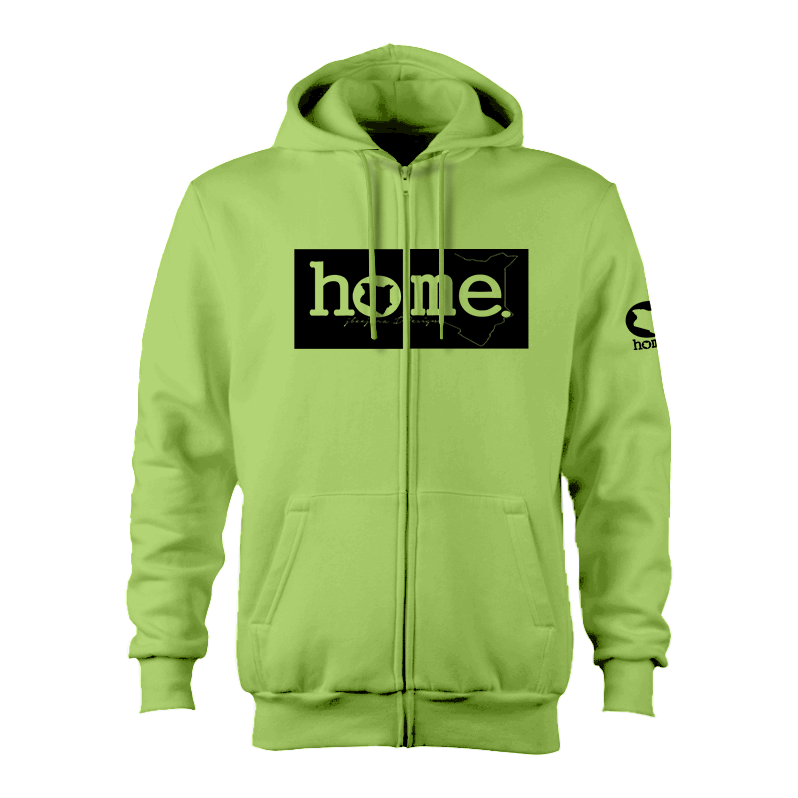 Kids Zip-Up Hoodie  - Mint Green (Heavy Fabric)