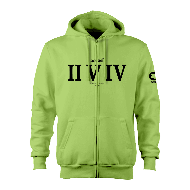 Kids Zip-Up Hoodie  - Mint Green (Heavy Fabric)