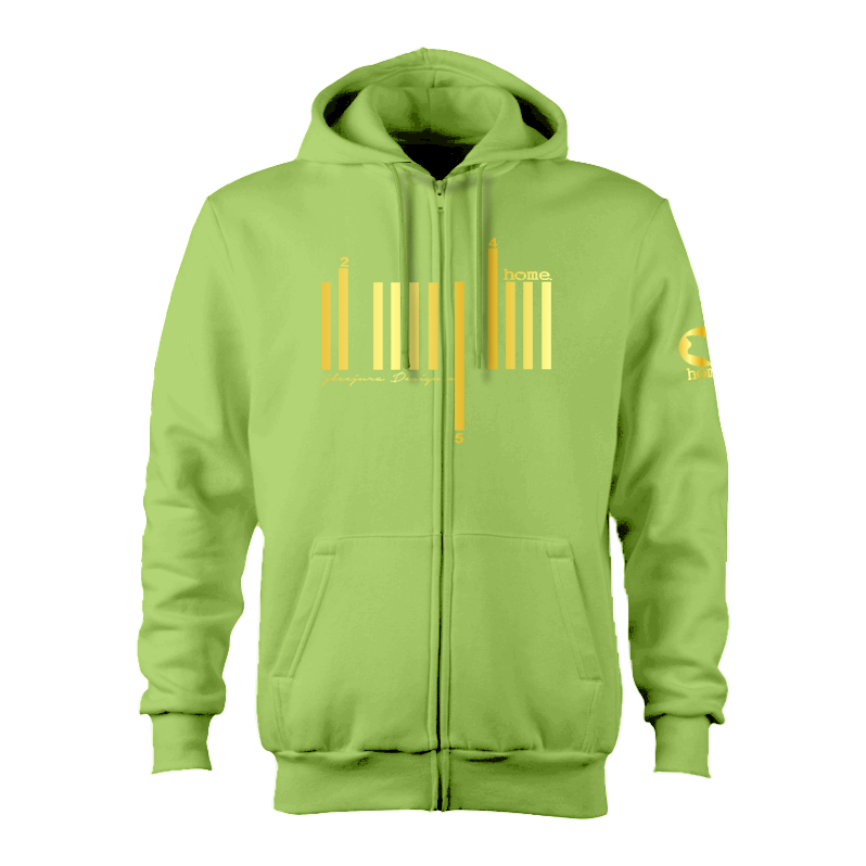 Zip-up Hoodie - Mint Green (Heavy Fabric)