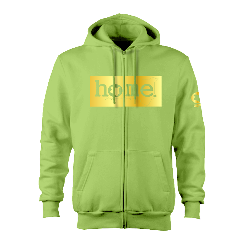 Kids Zip-Up Hoodie  - Mint Green (Heavy Fabric)