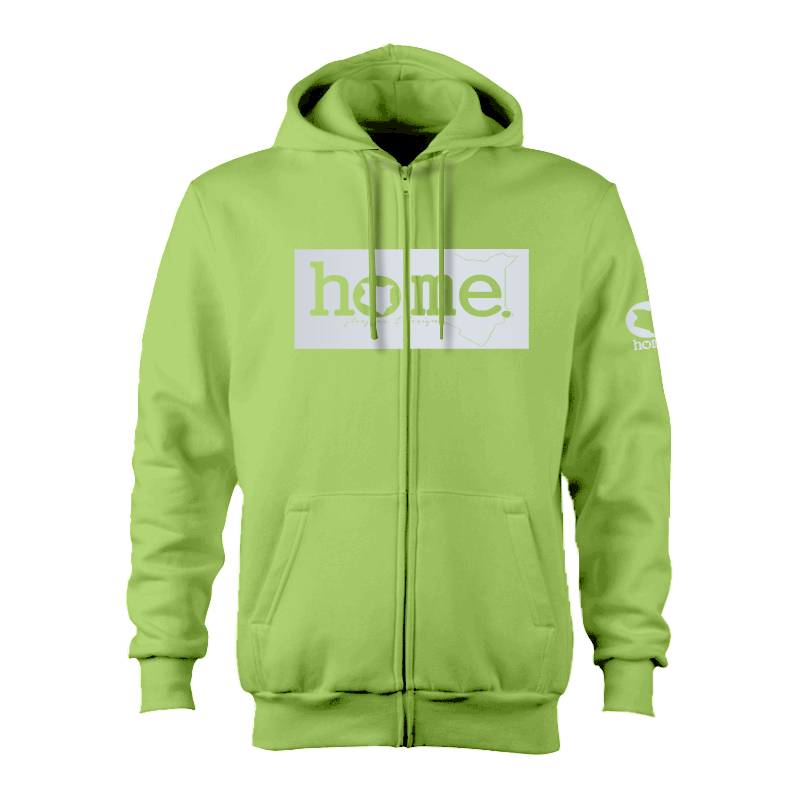 Kids Zip-Up Hoodie  - Mint Green (Heavy Fabric)