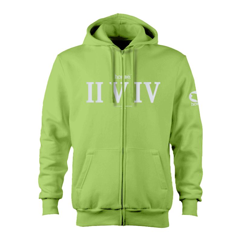 Kids Zip-Up Hoodie  - Mint Green (Heavy Fabric)