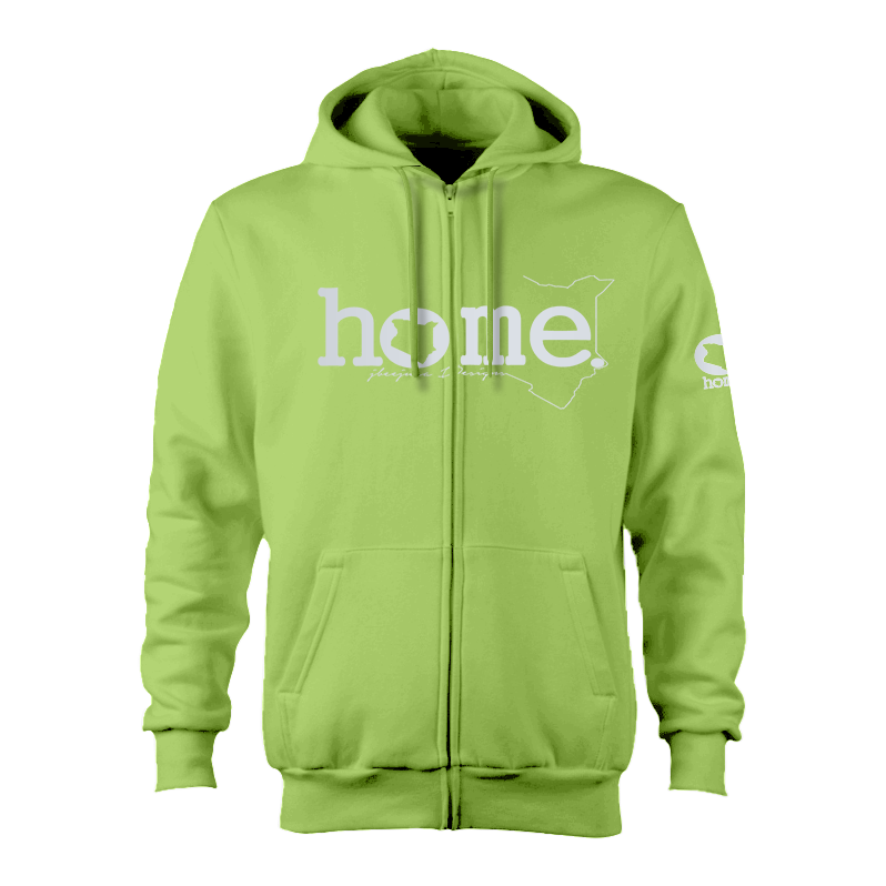 Kids Zip-Up Hoodie  - Mint Green (Heavy Fabric)