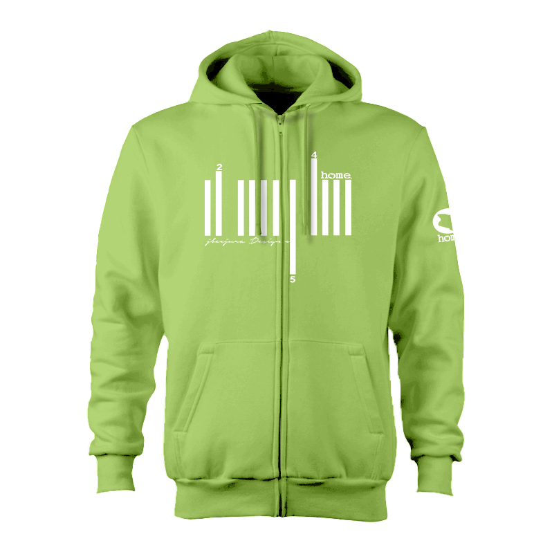 Zip-up Hoodie - Mint Green (Heavy Fabric)