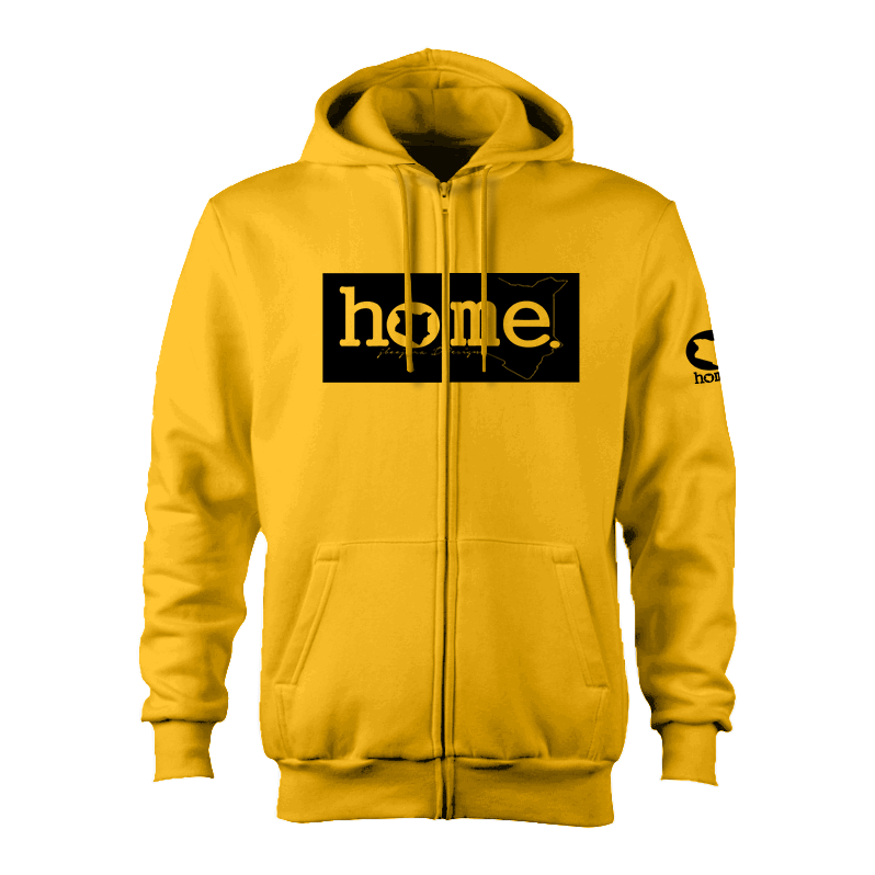 Kids Zip-Up Hoodie  - Mustard Yellow (Heavy Fabric)